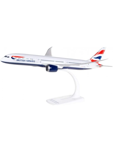 herpa Other License 611572 British Airways Boeing 787-9 Dreamliner Flugzeug in Miniatur zum Basteln Sammeln und als Geschenk Mehrfarbig - B071Y315HS