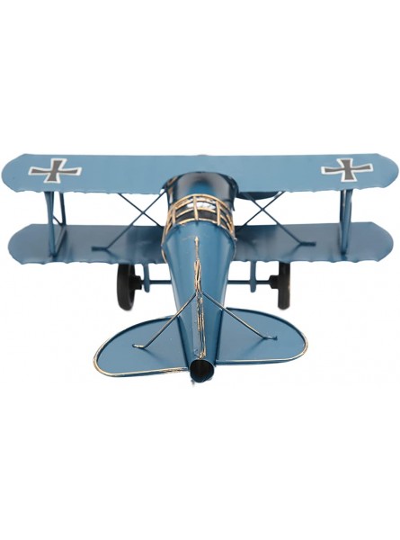 Retro Flugzeug Modell Eisenmodell Modell Flugzeug Modellflugzeug Flugzeug Miniatur Dekoration Flugzeug Handwerk ModelleBlau - B09FF4QWDV