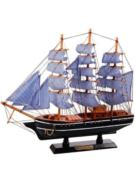 Guvd Segelboot Modell Dekoration lebensechte Segelschiff dekorative Holz Handwerk Tabletop Ornament Corsair Dekoration - B07SYFX54Z