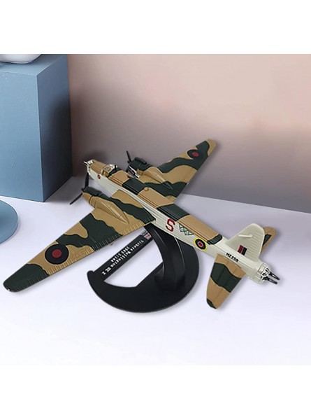 Milageto Bomber im Maßstab 1:72 Metallmodell Spielzeug Legierung Druckguss mit Miniaturflugzeug Flugzeug zum Sammeln und Verschenken als Wellington - B09V7YC2KF