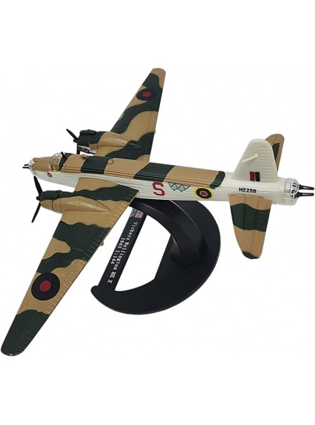 Milageto Bomber im Maßstab 1:72 Metallmodell Spielzeug Legierung Druckguss mit  Miniaturflugzeug Flugzeug zum Sammeln und Verschenken als  Wellington - B09V7YC2KF