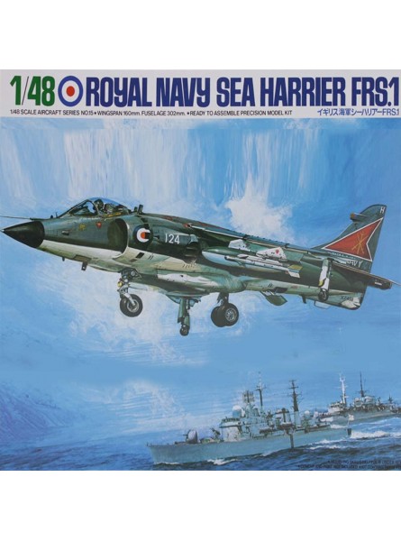 Spielzeug im Maßstab 1:48 Flugzeug Puzzle Modell Militär Britische Qualle FRS Mki Fighter Kinderspielzeug und Geschenke - B091XYT28F