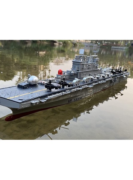 Übergroß 75 cm Simulationsschiff Wassermodell Spielzeug Militär Modell Dekoration Kinder und Jugendliche Urlaub Spielzeug Dekoration Geschenk - B09P8J3KNQ