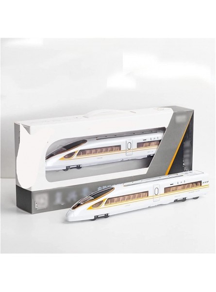 LSXLSD. 1 87 High-Speed ​​Railway-Legierung Train Models Spielzeug Magnetische Verbindung mit leichten Kinder Zugmodell Büro Dekorationen Sammlungen Color : White one Carriage - B09H31H553