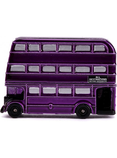 Jada Toys 253181002 Harry Potter 2er Nano Sammelautos aus Die-cast 959 Ford Anglia Knight Bus Spielzeugautos Set 4 cm ab 8 Jahren - B088P8YJJT