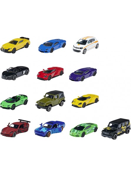 Majorette Miniatur Set aus 13 Fahrzeugen 9 + 4 Exklusive Giftpack 9+4 Limited Edition 8 Die Cast Fahrzeuge - B096KR9PTB