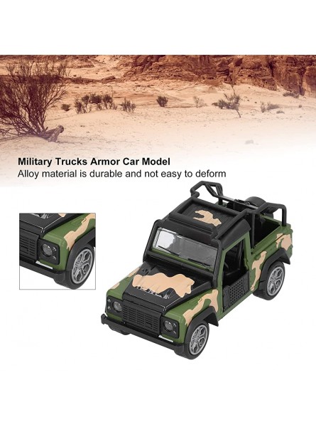 Militär-LKW-Modell Militär-LKW-Fahrzeug-Spielzeug geeignete Größe für für Zuhause als GeschenkArmeegrün - B09SFDXZ1C