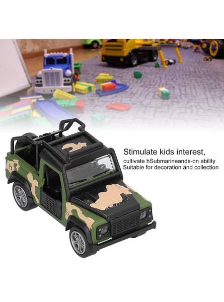 Militär-LKW-Modell Militär-LKW-Fahrzeug-Spielzeug geeignete Größe für für Zuhause als GeschenkArmeegrün - B09SFDXZ1C