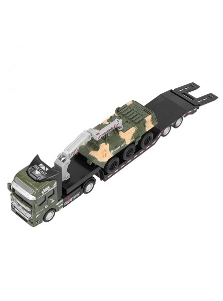 Simulations-Militär-LKW exquisite Verarbeitung Mehrzweck-Militär-LKW-Modell für Zuhause für GeschenkeArmeegrün - B09WLZYVSP