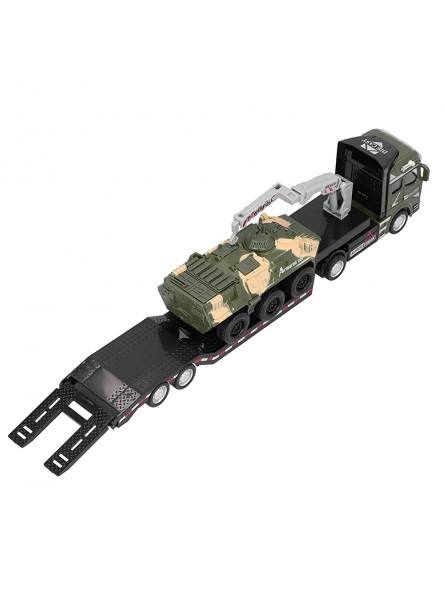Simulations-Militär-LKW exquisite Verarbeitung Mehrzweck-Militär-LKW-Modell in geeigneter Größe für für Zuhause als GeschenkArmeegrün - B09VHDG6CP