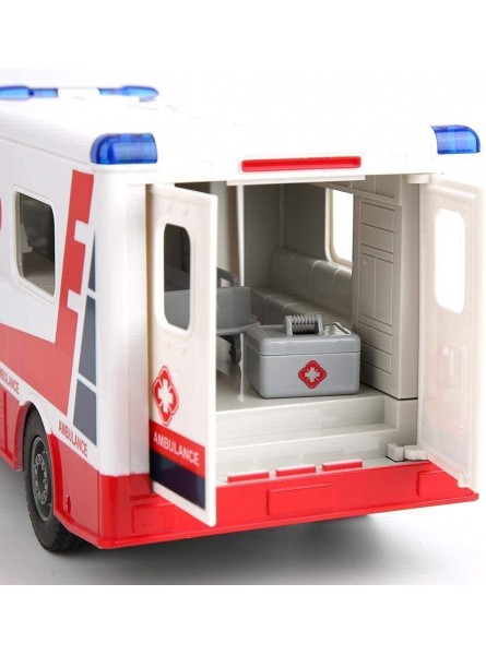 RC Auto Modell Fernbedienung Hohe Simulation Krankenwagen 1:18 RC Auto Modell Spielzeug mit Sound und Licht Urlaub Geburtstagsgeschenk - B096P9WVQR