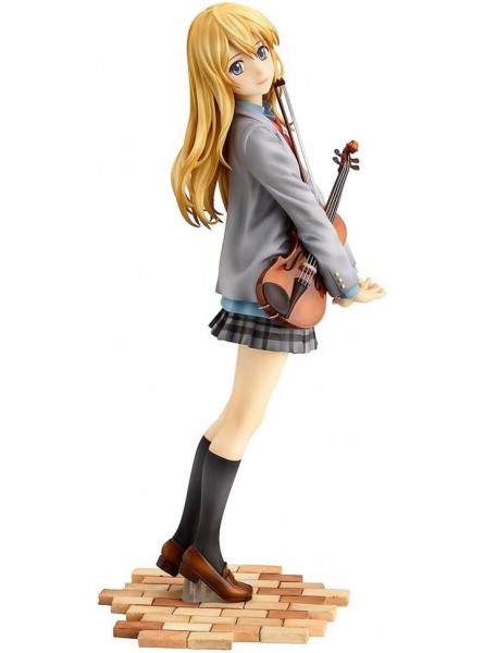 DADAGIRI 20cm 7.8in Anime Figur Shigatsu Wa Kimi No USO Miyazono Kaori Violine Figur Hübsches Mädchen Statue Actionfigur Ornamente für Geburtstag - B0BM6FBVM5