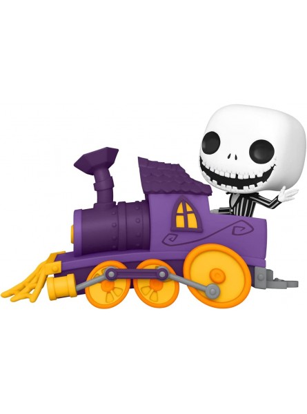 Funko 50630 POP Disney: Nightmare Before Christmas Jack in Train Engine Sammelbares Spielzeug Mehrfarben One Size - B084HZY7K9