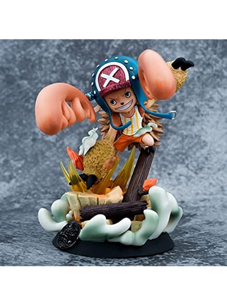 SK-PBB one Piece Tony Chopper Anime Figuren PVC Actionfigur Statue Sammlerstück Spielzeug Desktop-Dekoration Puppe Height 20.5cm - B09V6RYB85