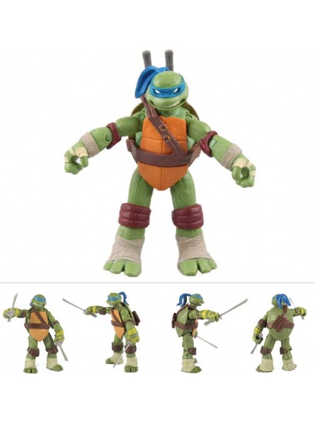BMINO Ninja Turtle Action Figure Set Ninja Turtle Action Figure Anime Character Model Toy for Children Birthday Collection,4color-12cm - B0BBW3F9ZS