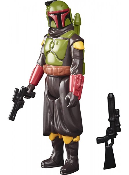Hasbro Star Wars Retro Collection Boba Fett Morak Toy 9.5 cm-Scale Star Wars: The Mandalorian Collectible Action Figure Toys Kids 4 and Up Multi F4461 - B09GYQYZP9