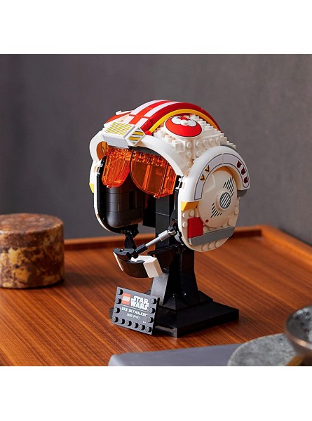 LEGO 75327 Star Wars Helm von Luke Skywalker Rot Fünf Modell & 75322 Star Wars at-ST auf Hoth mit Figuren von Chewbacca und Droide Sammelspielzeug aus Das Imperium schlägt zurück - B09ZQFK2Z7