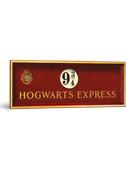 Noble Collection nn7041 – Harry Potter: Plaque Wandbild Schiene 9 und 3 4 - B00OFVC57Q