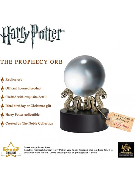 Noble Collection NN7467 Harry Potter Die Prophezeihung Kristallkugel 13 cm - B004CD7V4E