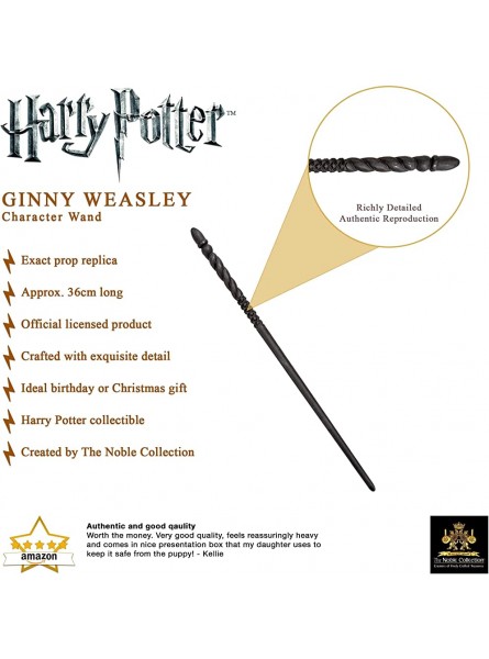 The Noble Collection Ginny Weasley Character Zauberstab - B004CQZWGK