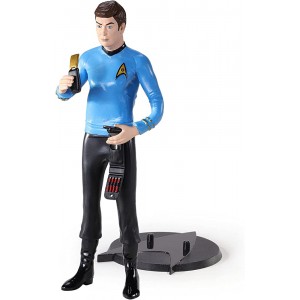 The Noble Collection Star Trek: The Original Series Bendyfigs Doctor McCoy Noble Toys 19cm Bendable Posable Collectible Doll Figure with Stand and Mini Accessories - B08NTH49NN