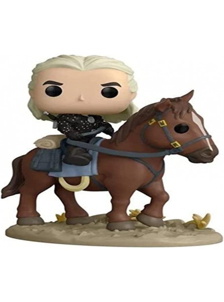 Funko Deluxe POP Figur Ride Witcher- Geralt and Roach - B09L7W3MX7