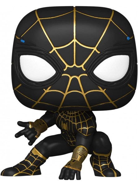 Funko POP 56827 Marvel Spiderman No Way Home Spider-Man Black & Gold - B08T6QPS8Z