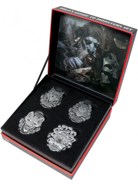 FANATTIK Dungeons & Dragons Boîte Collector de Médaillons Monstres - B09XN4YQX5