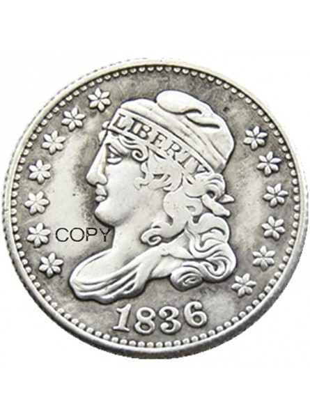 NIUBB USA 1831 1836 1837 gekappte Büste 5c Kopienmünzen - B0B8SKKL6C
