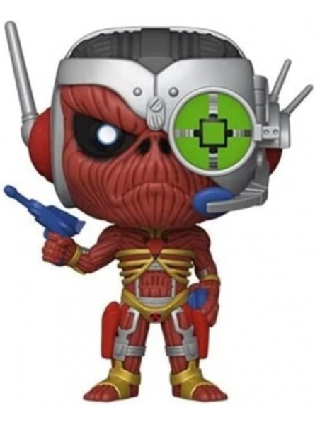 Funko POP Rocks: Iron Maiden- Eddie- Somewhere in Time. Chase!! This POP! Figure Comes with a 1 in 6 Chance of Receiving The Special Addition Alternative Rare Chase Version Mehrfarbig - B08YKCVYBZ