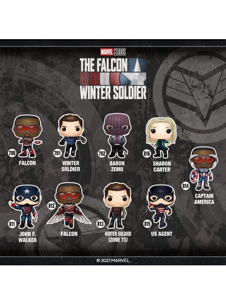 POP Marvel: The Falcon and The Winter Soldier – Falcon - B08KGSF6T1