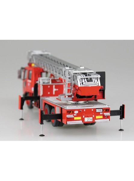 Fire Ladder Truck Otsu Municipal Feuerwehr 1:72 Model Kit Bausatz Aoshima 012079 - B014F9QTGA