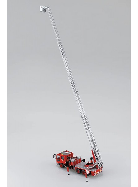 Fire Ladder Truck Otsu Municipal Feuerwehr 1:72 Model Kit Bausatz Aoshima 012079 - B014F9QTGA