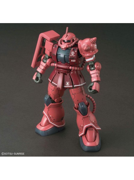 Bandai 1 144 HG MS-06S Zaku II Red Comet Ver. Mobile Suit Gundam The Origin - B07N6LWXQ6