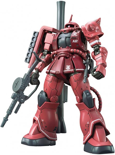 Bandai 1 144 HG MS-06S Zaku II Red Comet Ver. Mobile Suit Gundam The Origin - B07N6LWXQ6