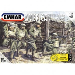 Emhar EM7209 Figur-1 72 WWI US-Amerikanische Doughboys Infanterie - B0013BPPPA