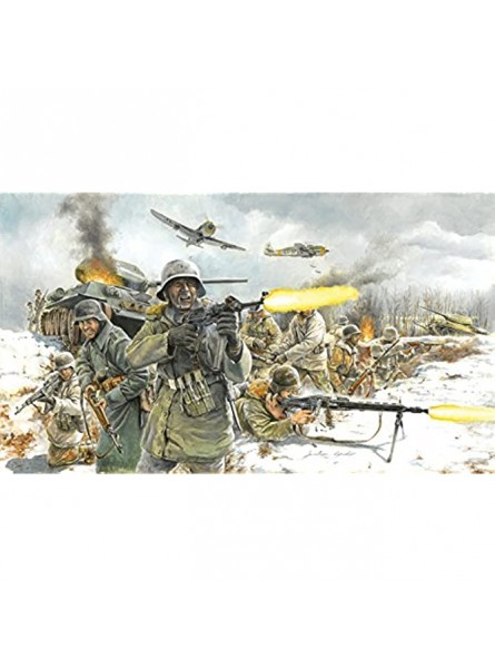 Italeri 510006151 1:72 Figuren-Set Deutsche Infanterie Winter - B006M9JVJE