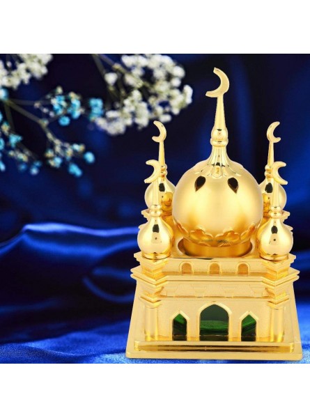 Architekturmodellbausätze der Moschee 3D moslemisches Parfüm Halter Handwerk für Hauptdesktop Dekorations Geschenke - B08LKQQZBX
