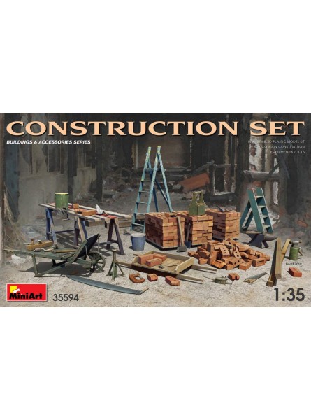 MiniArt 35594 Construction Set Modellbauzubehör grau - B07N6BXC9S