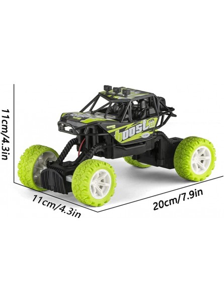 YUMOYA 4-Kanal-Fernbedienungs-Buggy mit LED-Licht batteriebetriebene RC-Autos im Maßstab 1:20 geländegängiges 4WD-Geländekletterfahrzeug Monstertruck Spielzeuggeschenke für Jungen und Erwachsene - B09QL2DXJB