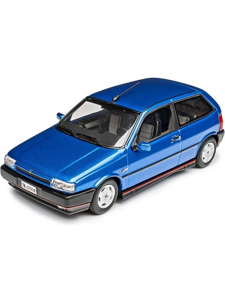 Ixo FIAT Tipo Typ 160 3 Türer Blau 1. Generation 1988-1995 1 43 Modell Auto mit individiuellem Wunschkennzeichen - B096WK3F18