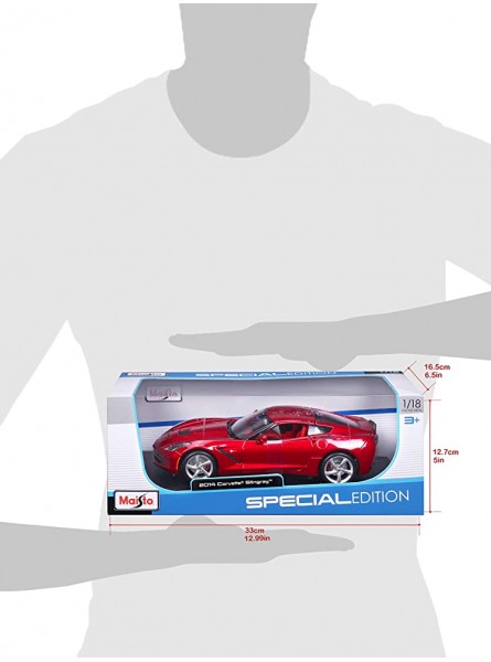 Maisto 531182-1 1:18 Corvette Stingray Coupe 2014 - B003DD2QO4