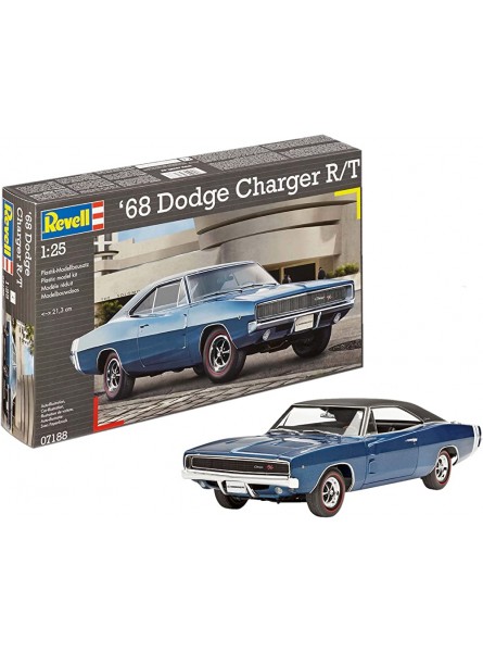 Revell 1968 Dodge Charger 2in1 im Maßstab 1:25 REV-07188 Keine - B00G7G4XFO