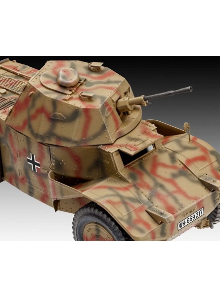 Revell Modellbausatz Panzer 1:35 Armoured Scout Vehicle P204f im Maßstab 1:35 Level 4 originalgetreue Nachbildung mit vielen Details 03259 - B01MTTU22T