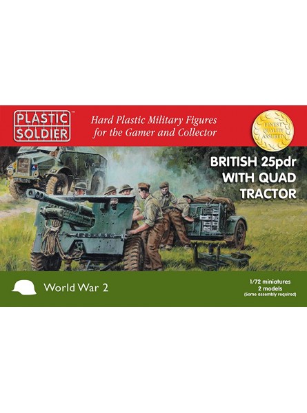1 72nd 25pdr and Morris Tractor - B01N1LRGUP