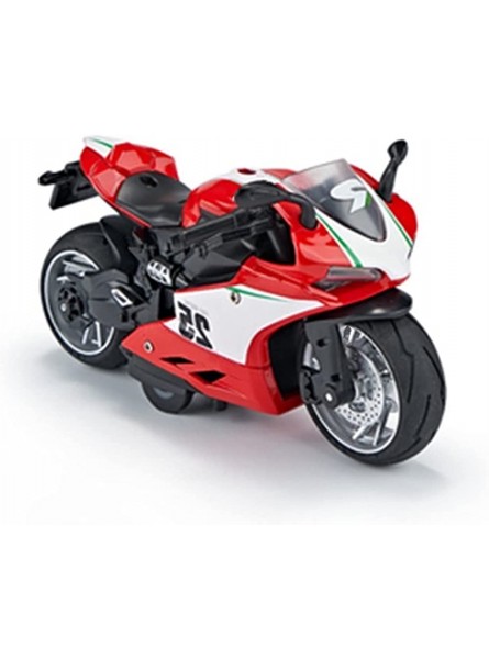 NASJAQ Modell-Bausatz Für Ducati Motorräder Modell Legierung Geburtstagsgeschenk Kinder Spielzeug Autosammlung 1 12 Size : Red Foam Box - B0BKR14MWJ