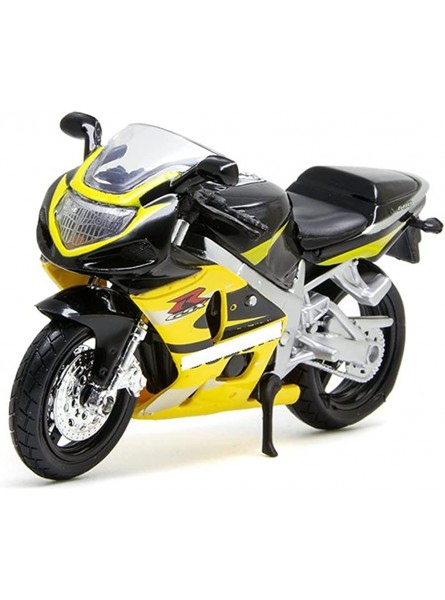 NOXARO Miniatur-Motorradmodell 1:18 Su-zu-ki GSXR600 GSX R600 Gelb Motorradmodelle Diecast Moto Miniatur-Rennspielzeug Für Die Geschenksammlung - B0BMT98VTF