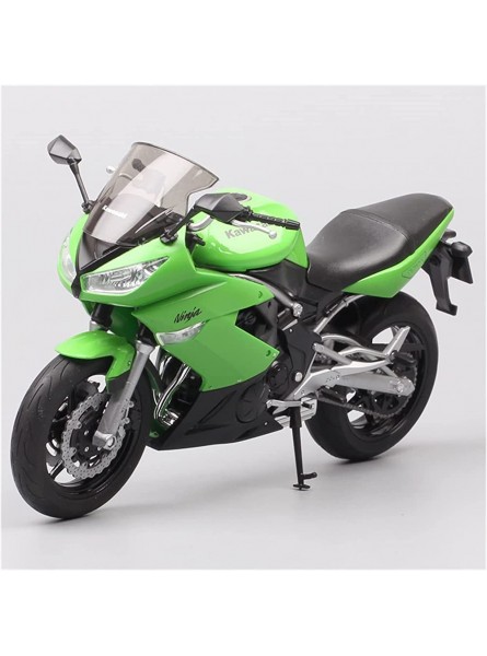 YUANMAN Geeignet Für 1︰10 Kawasaki Ninja 650R Druckgusslegierung Motorrad Modell Spielzeugsammlung Motorradmodell aus Druckguss - B0BMG9STTK