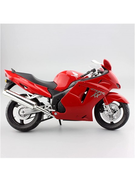 YUANMAN Passend Für 1 12 Honda CBR 1100XX Druckgusslegierung Motorrad Racing Modell Spielzeugsammlung Motorradmodell aus Druckguss Farbe : Rot - B0BMLPXZ2P