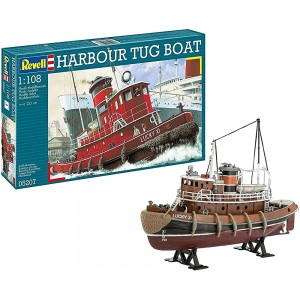 Revell 53855 65207 Harbour Tug Boat Schiffsmodell Bausatz 1:108 - B0002HZ10K